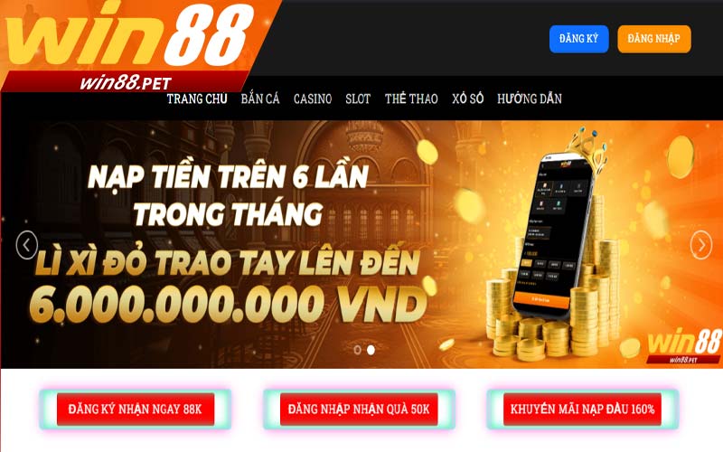 Giới thiệu nhà cái win88 thiên đường trò chơi